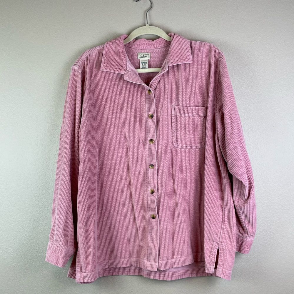 Vintage LLB Bean corduroy long sleeve